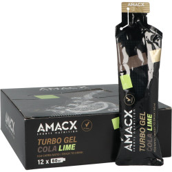 Amacx TURBO Gel - Cola Lime - 12 x 60 ml (THT 31-7-2026)
