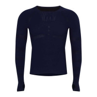 Megmeister Women's Long Sleeved Crew Neck Base Layer - Blauw