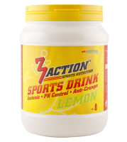 3Action Sports Drink - Lemon - 500 gram (LET OP! THT 30-9-2025)