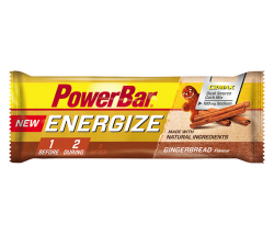 Aanbieding PowerBar New Energize Bar - Gingerbread - 55 gram (THT 28-2-2019)