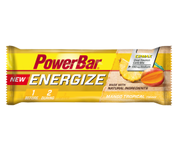 Aanbieding PowerBar New Energize Bar - Mango Tropical - 55 gram  (THT 30-4-2019)