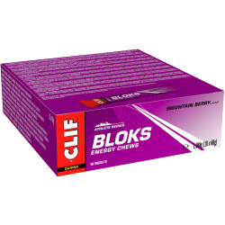 Clif Bloks Energy Chews - Mountain Berry - 18 x 60 gram