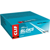 Clif Bloks Energy Chews - Tropical Punch - 18 x 60 gram