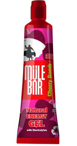 Aanbieding MuleBar Energy Gel - Cherry Bomb - 1 x 65 gram