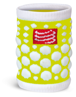 Compressport Zweetband 3D.Dots Fluo