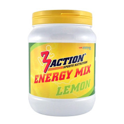 Aanbieding 3Action Energy Mix Lemon 1000 gram + Gratis 3Action Bidon 750 ml