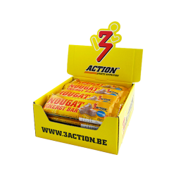 3Action Nougat Energy Bar - 20 x 40 gram