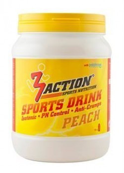 Aanbieding 3Action Sports Drink Lemon 1000 gram + Gratis 3Action Bidon 750 ml