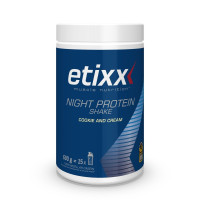 Etixx Night Protein Shake - Cookie & Cream - 600 gram