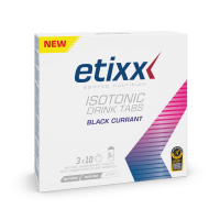 Etixx Isotonic Drink Tabs - Blackcurrant - 10 Tabs (3-pack) (LET OP! THT 31-7-2025)