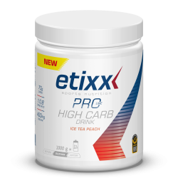 Etixx High Carb Drink - Ice Tea Peach - 1000 gram