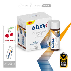 Etixx Cherry Juice Shot - 6 x 60 ml