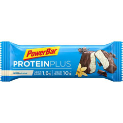 Aanbieding PowerBar Protein Plus Bar Low Suger - Vanille - 50 gram (THT 30-6-2019)