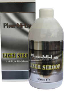 Aanbieding Phar-Mi-Lan IJzer Siroop + Vit. C - 500 ml (THT 31-5-2021)