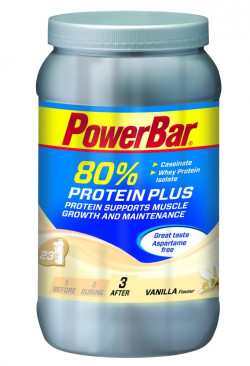 Aanbieding PowerBar Protein Plus 80% - Vanilla - 700 gram