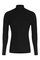 Megmeister Men's Drynamo Winter High Neck Base Layer LS - Zwart