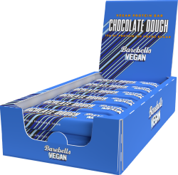 Aanbieding Barebells Vegan Protein Bars - Chocolate Dough - 12 x 55 gram (LET OP! THT 17-2-2023)