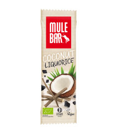 Aanbieding MuleBar Energy Bar - Liquorice Coconot - 40 gram (THT 9-8-2019)