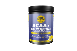 GoldNutrition BCAA & Glutamine Powder - Lemon - 300 gram (THT 31-10-2026)
