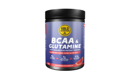 GoldNutrition BCAA & Glutamine Powder - Watermelon - 300 gram (THT 31-10-2026)