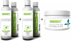 BES-T Amino Endurance + BES-T Amino Recovery + Gratis BES-T Anti Rub Creme - 250 ml