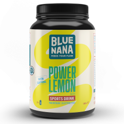 Blue Nana Sports Drink - Power Lemon Caffeine - 1000 gram