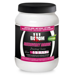 Aanbieding BOOOM Recovery Drink - Strawberry - 800 gram