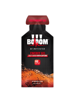 BOOOM Energy Fruit Gels - Cola + Caffeine - 18 x 40 gram