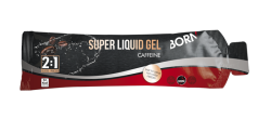 Aanbieding Born Super Liquid Gel Cappuccino + Caffeine 2:1 Glucose - 55 ml (THT 30-8-2019)