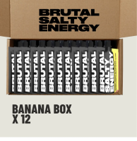 Brutal Salty Energy – Banana – 12 x 56 gram Brutal Salty Energy – Banana – 12 x 56 gram