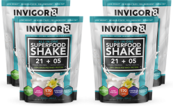 INVIGOR8 Superfood Shake - 4 x 43 gram