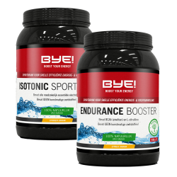 BYE! Isotonic Sportdrink + BYE! Endurance Booster