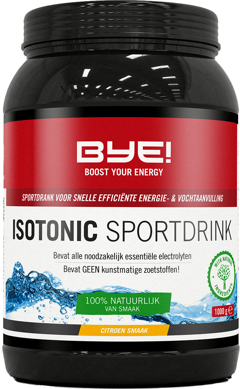 BYE! Isotonic Sportdrink - 1000 gram - BYE - Isotone sportdrank ...