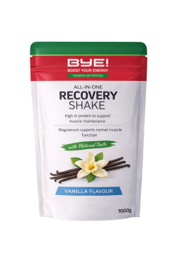 BYE! Recovery Shake - Vanilla - 1000 gram