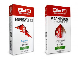 BYE! Shots Deal - BYE! Magnesium Electrolyte Shot 3×25 ml + BYE! Energy Shot 3×25 ml