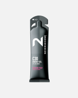NEVERSECOND C30 Energy Gel - Passion Fruit - 12 x 60 ml (LET OP! THT 30-11-2023)