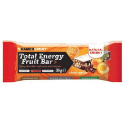 Aanbieding NamedSport Total Energy Fruit Bar - Choco-Apricot - 25 x 35 gram (THT 31-1-2024)