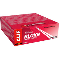 Clif Bloks Energy Chews - Strawberry - 18 x 60 gram