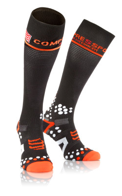 Compressport Full Socks v2.1 Compressiesokken - Zwart