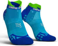 Compressport Pro Racing Socks v3.1 Ultralight Run Low - Fluo Blauw