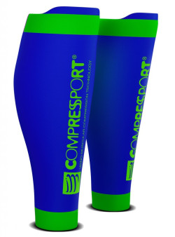 Compressport R2 v2 Compressiekousen - Blauw