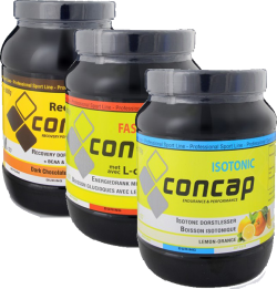 Concap Isotonic + Concap Fast Energy + Concap Recovery Shake