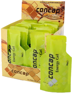 Concap Energy Gel - 12 x 40 gram - 5 + 1 gratis