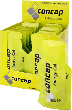 Concap Energy Gel - Peach - 12 x 40 gram