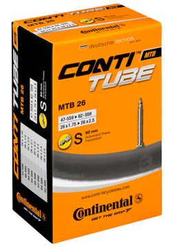 Continental MTB 26 inch Binnenband 42mm/60mm (10 + 1 gratis)
