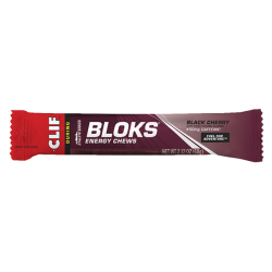 Clif Bloks Energy Chews - Black Cherry + Caffeine - 1 x 60 gram