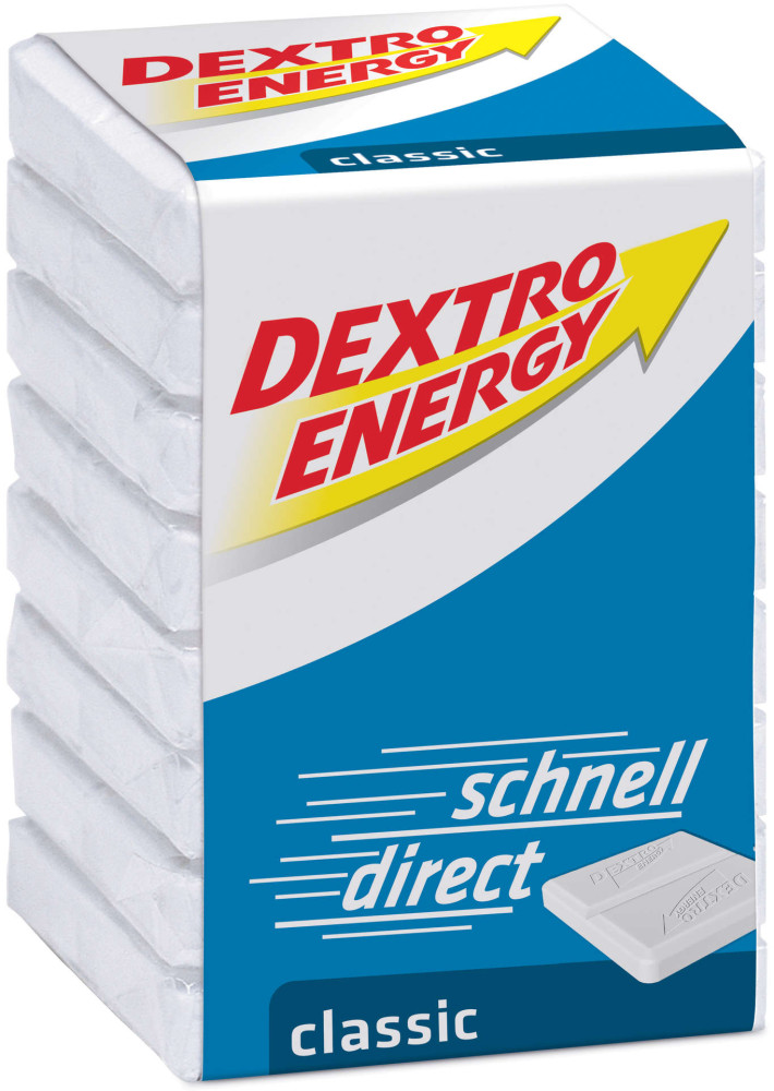 Schaduw Mew Mew Kameraad Dextro Energy Tablets - 1 x 46 gram - Dextro Energy - Energietabletten -  Tijdens de inspanning - sportvoeding op Wielervoeding.nl