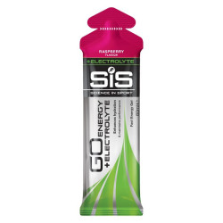 Aanbieding SiS GO Energy + Electrolyte Gel - Raspberry - 60 ml (THT 31-12-2019)