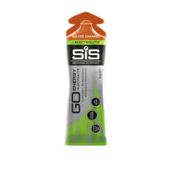 Aanbieding SiS GO Electrolyte Gel - Salted Caramel - 1 x 60 ml (THT 30-4-2024)