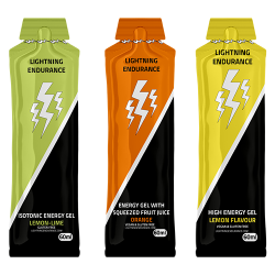 Aanbieding Lightning Endurance Gel - 10 x 60 ml (THT 1-5-2022)